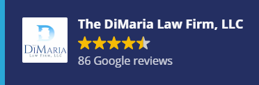 The dimaria law firm LLC logo in blue